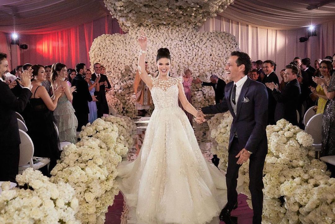 Nadia Ferreira Comparti Fotograf As De Su Boda Con Marc Anthony Fotos