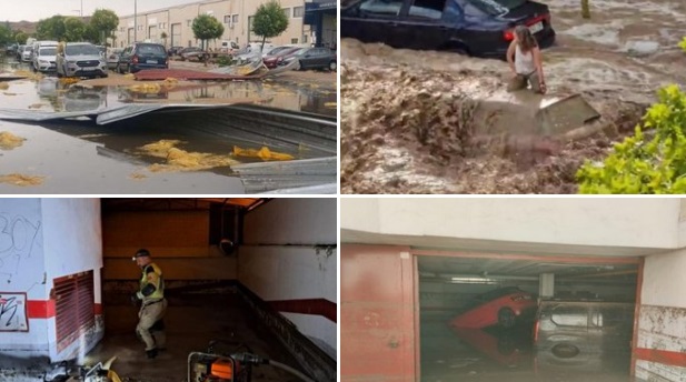 Estos Fueron Los Estragos Que Causaron Las Lluvias En Zaragoza Video