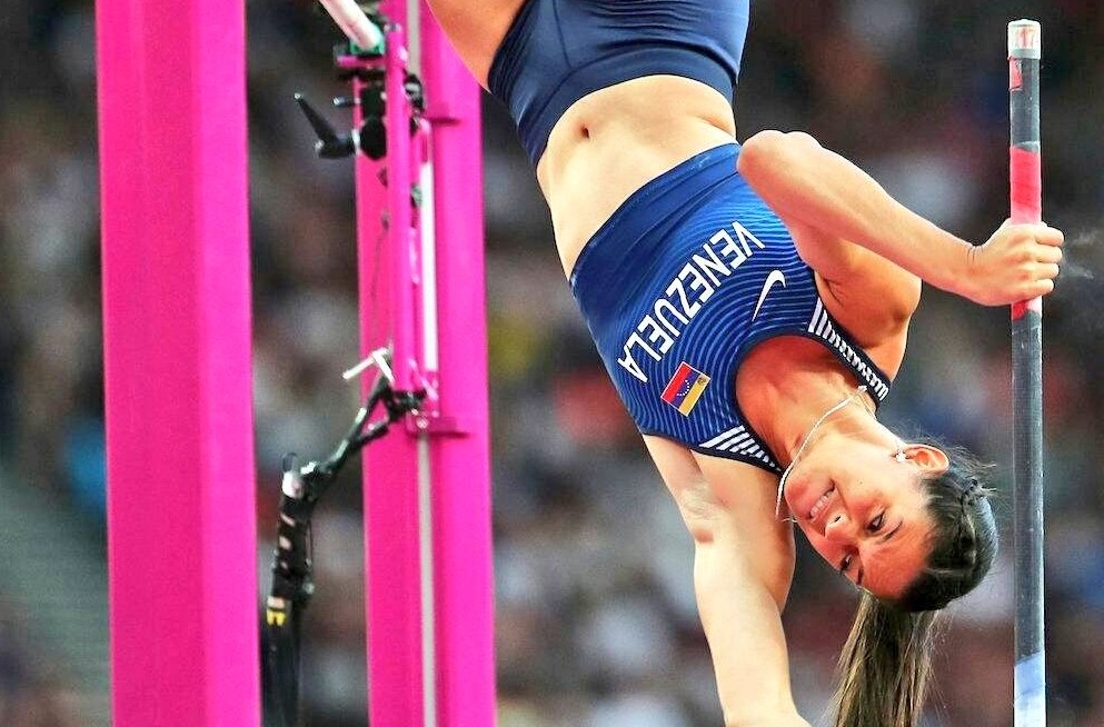 Robeilys Peinado se coronó campeona iberoamericana del salto con garrocha