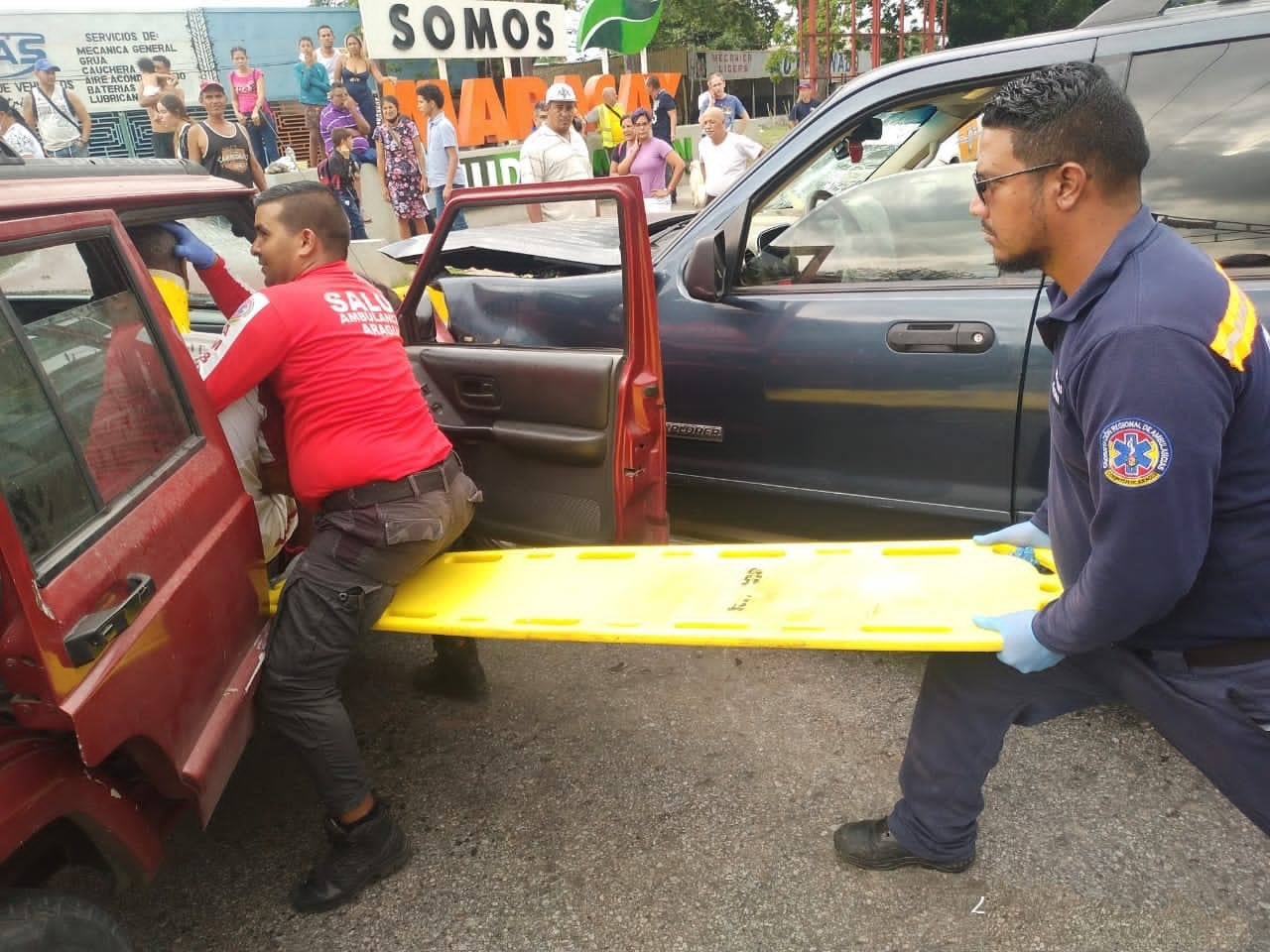 Accidente de tránsito dejó tres lesionados en Aragua