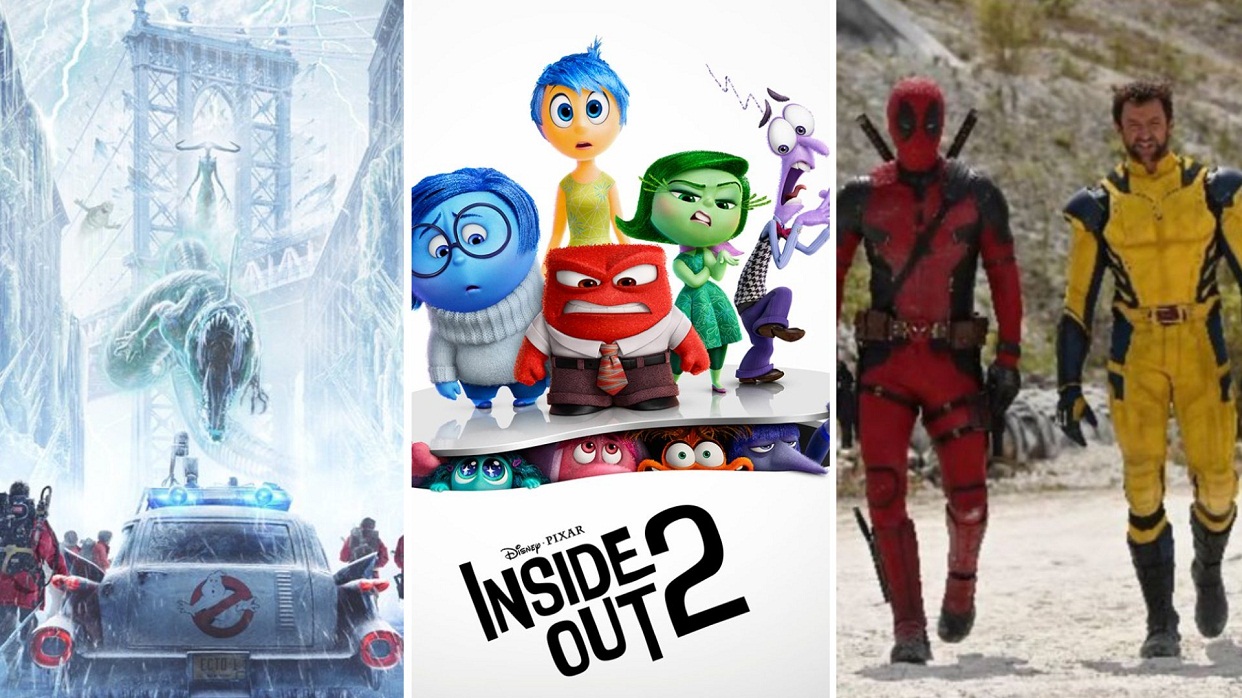 Los estrenos más esperados del 2024 Deadpool, Inside Out, Ghostbusters
