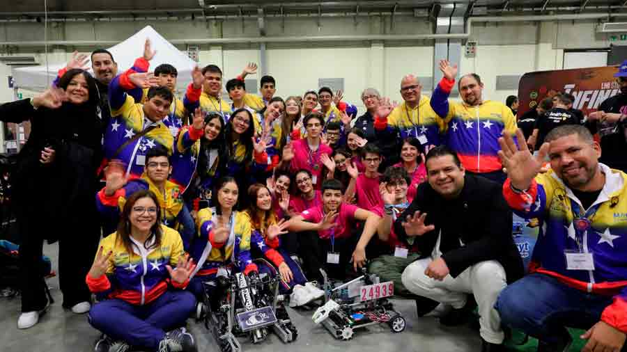 Il Venezuela ha vinto il secondo posto in un concorso di progettazione robotica tenutosi in Italia