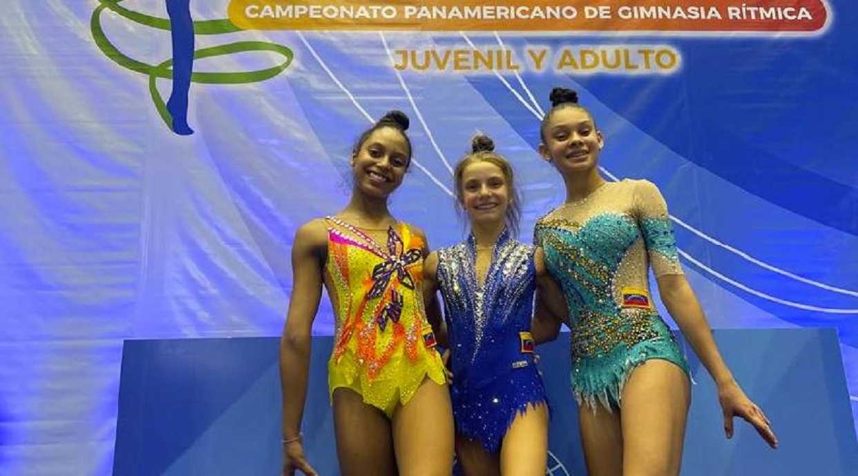 Venezuela obtained two tickets in rhythmic gymnastics for the Junior Pan American Video games