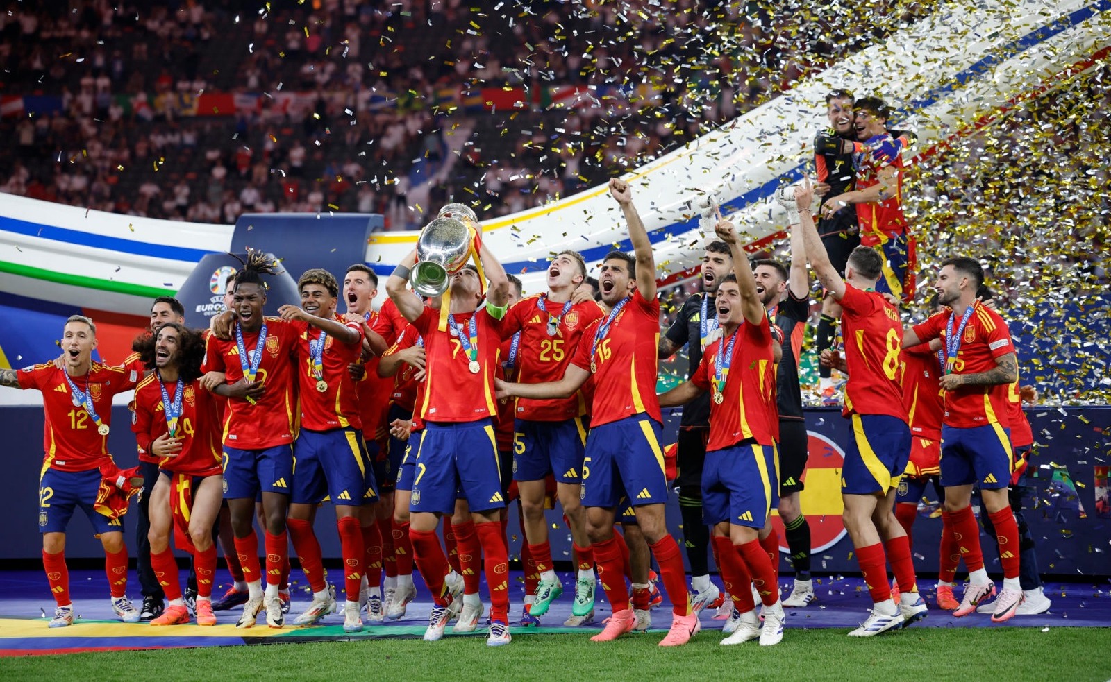 Spain wins the Euro Cup! ‘La Roja’ beat England 2-1 in the final